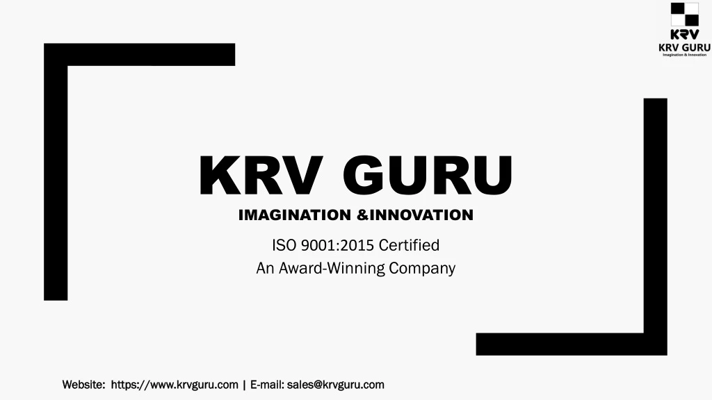 krv guru imagination innovation