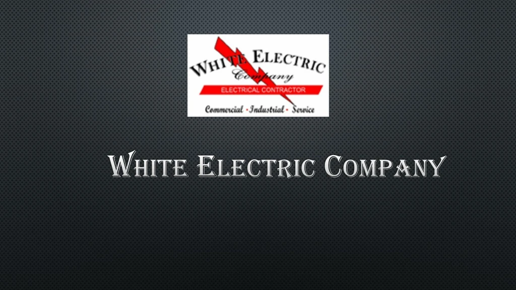 white electric company