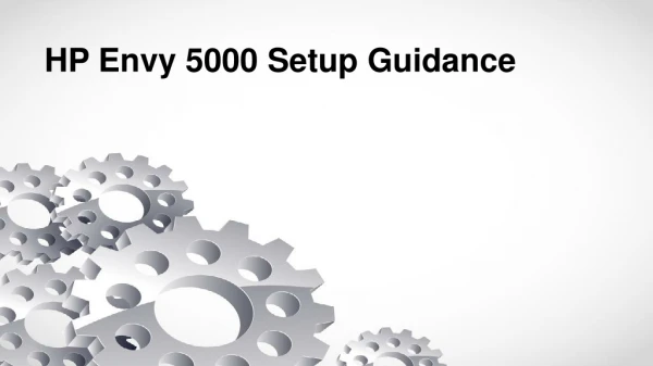 HP Envy 5000 Wireless Setup Guidance | Printer Setup