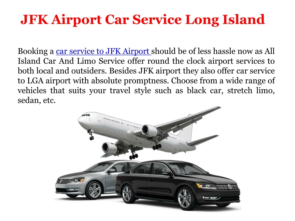 jfk airport car service long island
