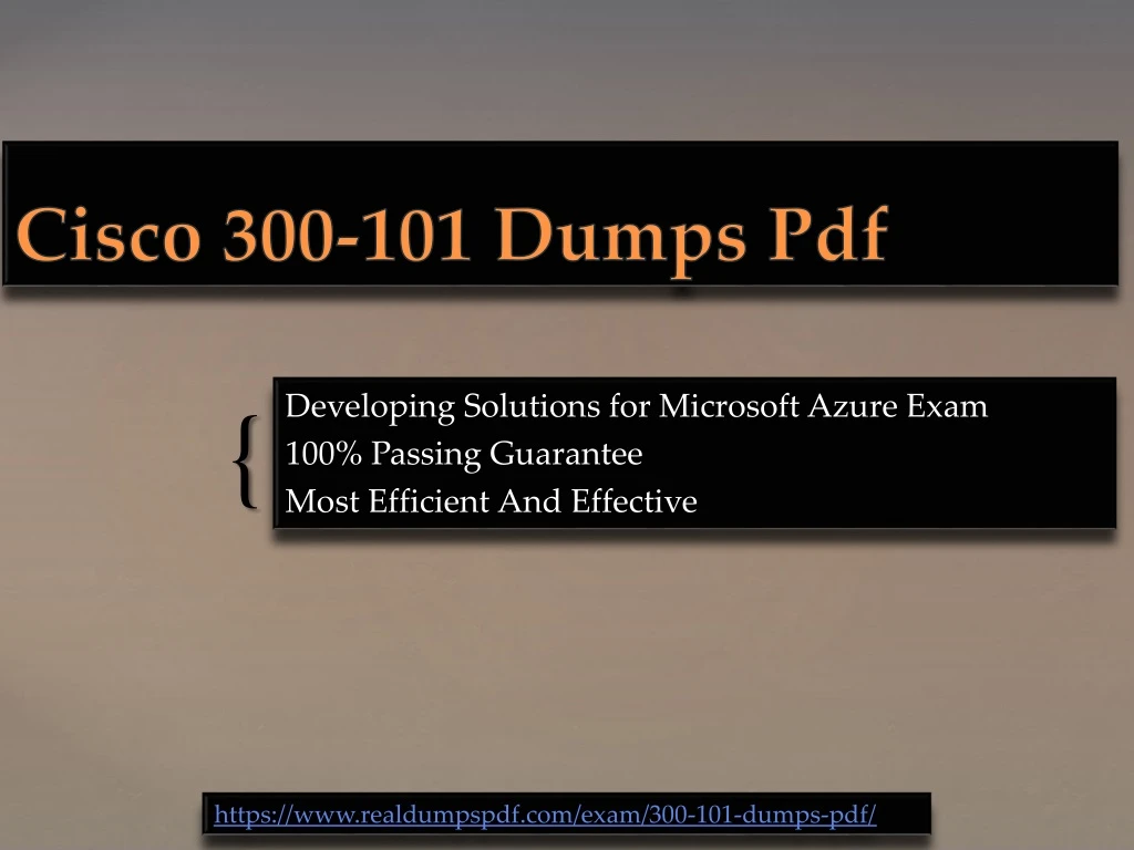 cisco 300 101 dumps pdf