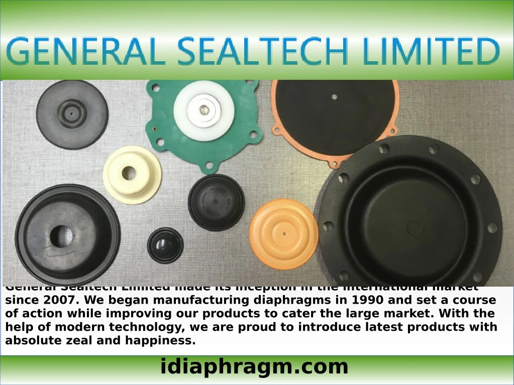 general sealtech limited made its inception
