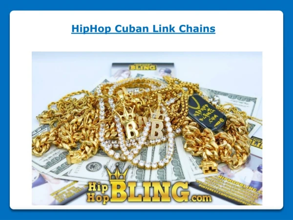 Hip Hop Cuban Chains