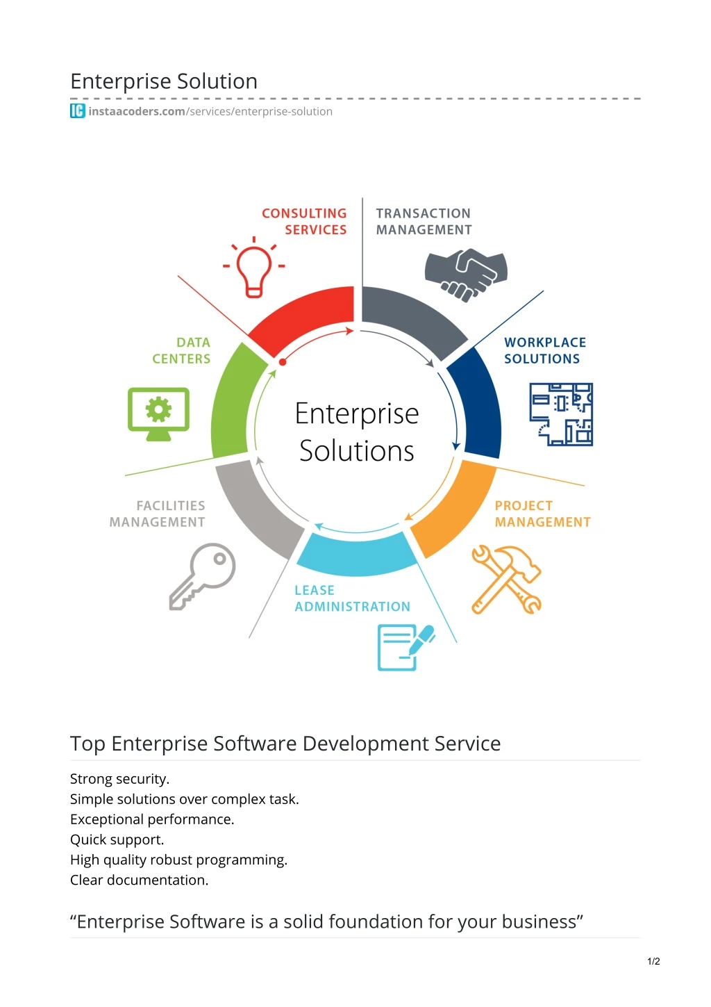 enterprise solution