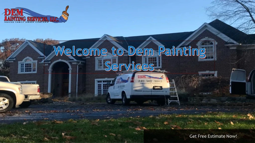 welcome to dem painting services