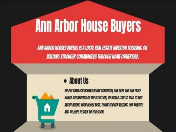 We Buy Houses Ann Arbor