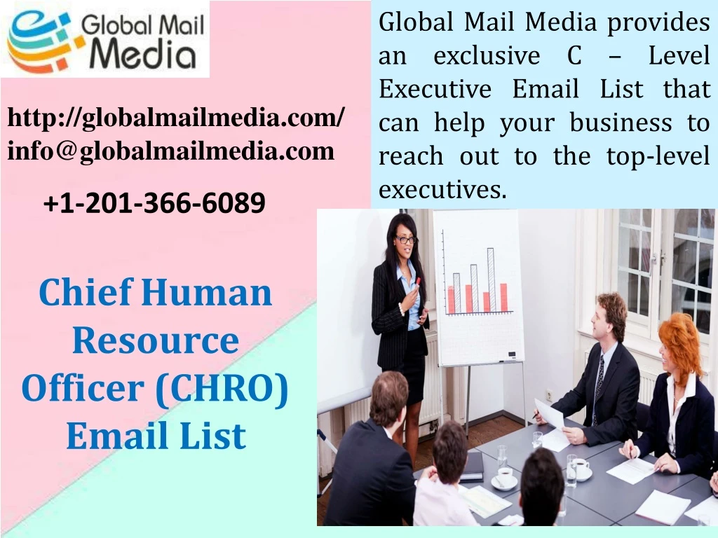 global mail media provides an exclusive c level