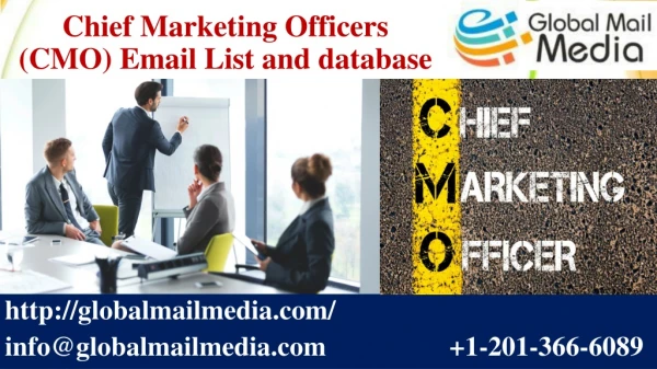 chief marketing officers cmo email list and database
