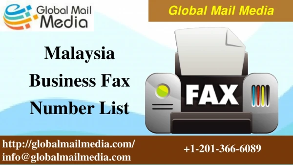 Malaysia Business Fax Number List