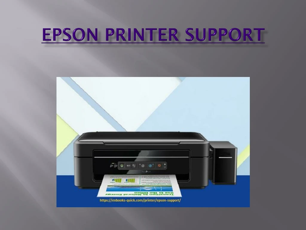 epson printer support