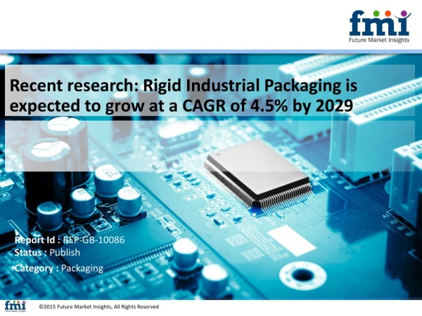 Rigid Industrial Packaging to increase at a CAGR of 4.5% through 2029