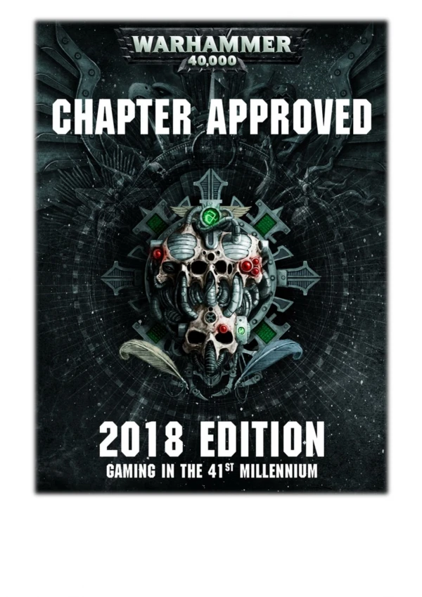 [PDF] Free Download Warhammer 40,000: Chapter Approved Enhanced Edition By Games Workshop