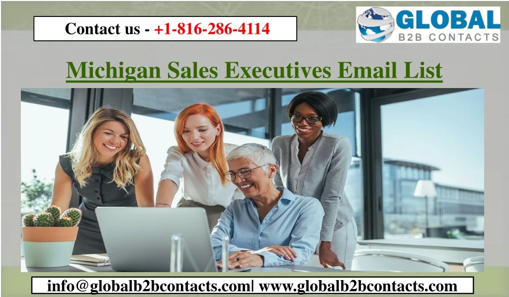 michigan sales executives email list