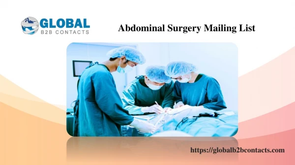 Abdominal Surgery Mailing List