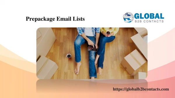 Prepackage Email Lists