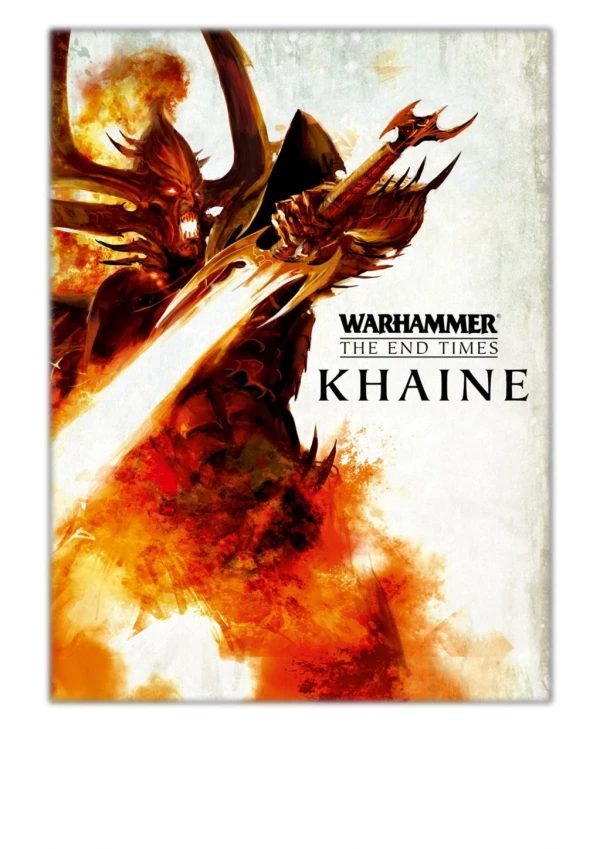 [PDF] Free Download Warhammer: Khaine By Games Workshop