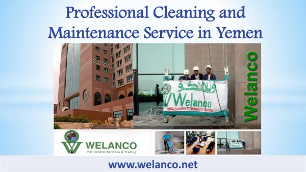 Professional Cleaning and Maintenance Service in Yemen