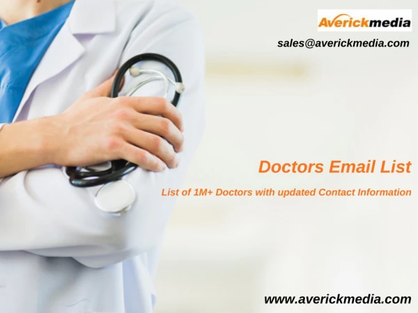 Doctors Email List | Doctors Mailing List