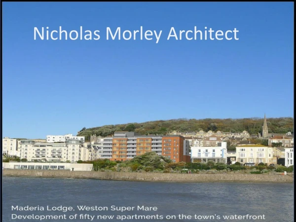 Nicholas Morley -Skilled Architect