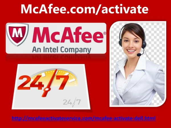 Enter the valid product key for McAfee Activation