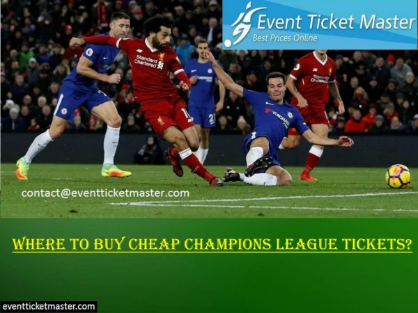 Where to Buy Cheap Champions league tickets?