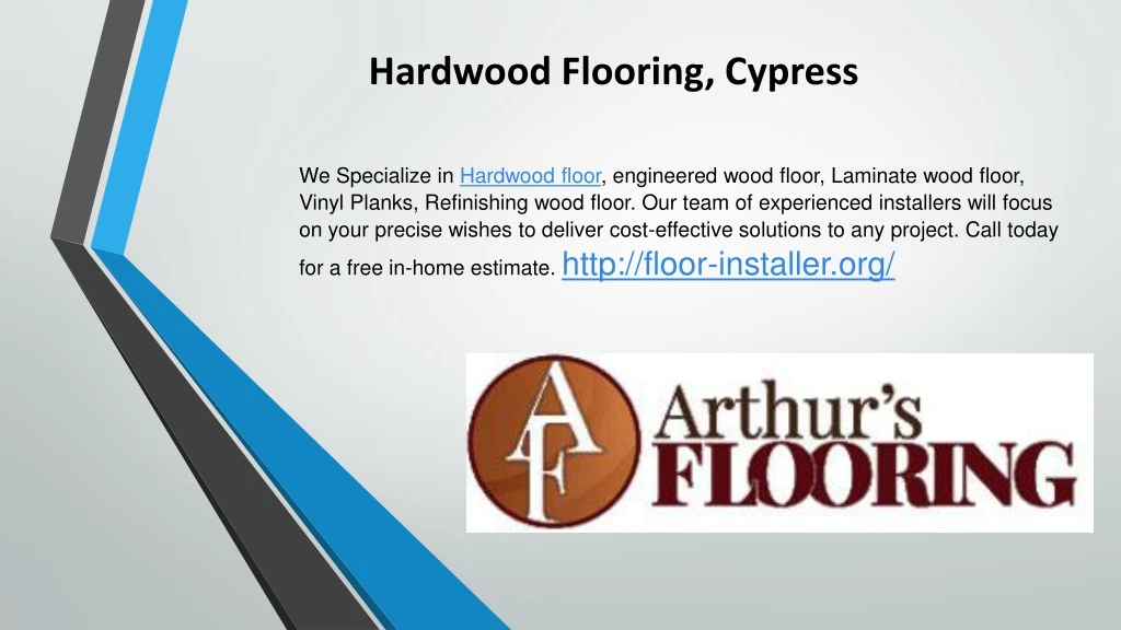 hardwood flooring cypress
