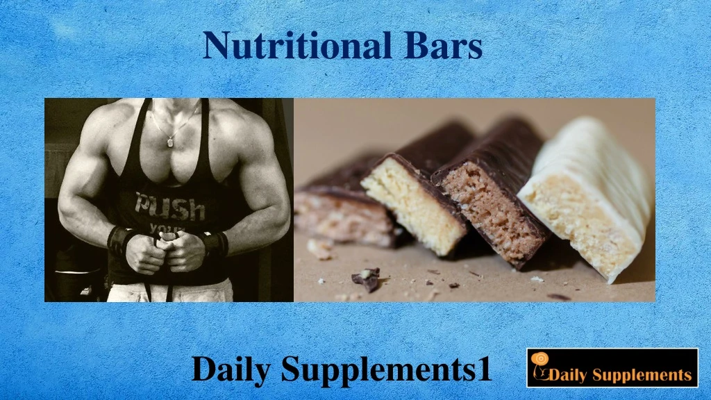 nutritional bars