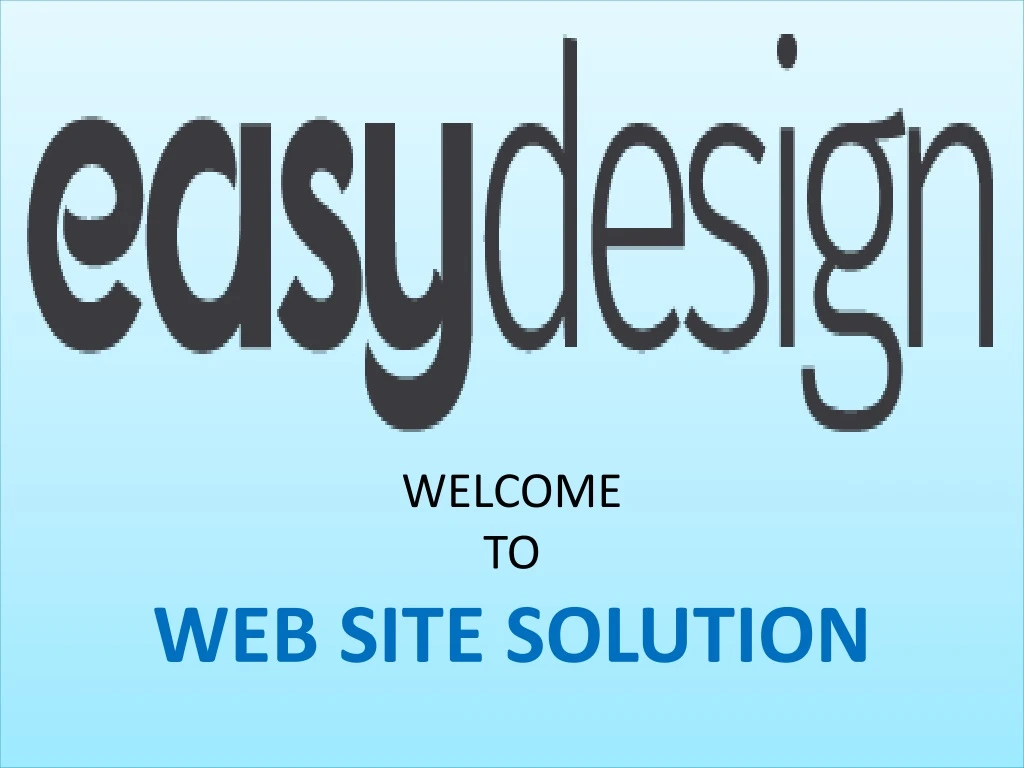 welcome to web site solution