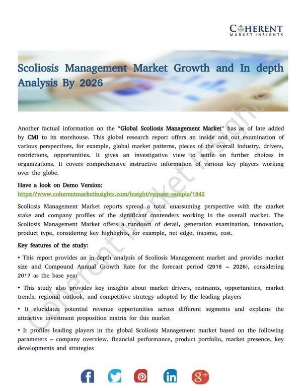 Scoliosis Management Market Growth and In depth Analysis By 2026