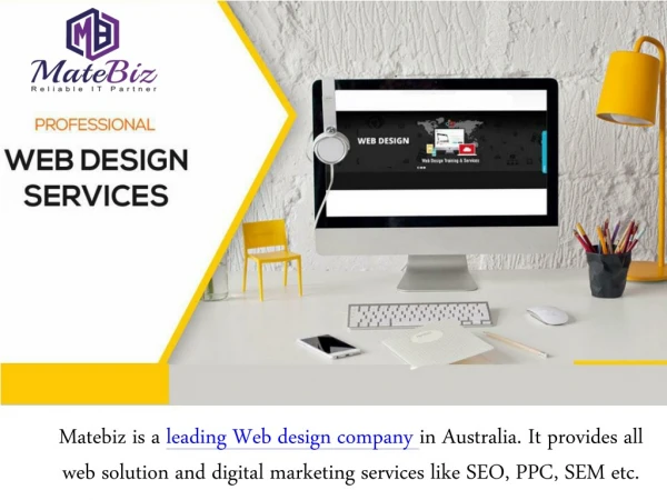 Are Finding The Best Web Design Company Without Any Doubt - Matebiz India