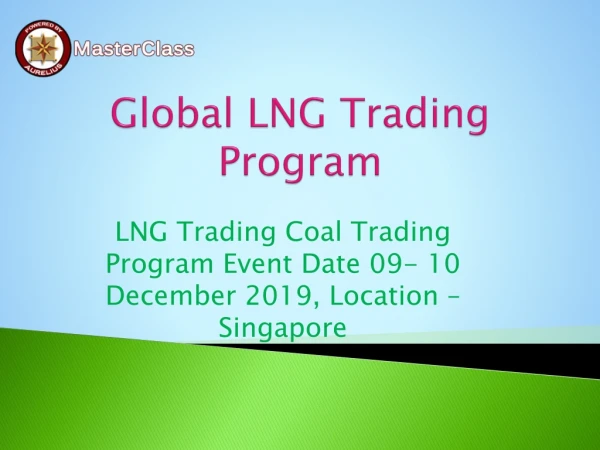 global lng trading program