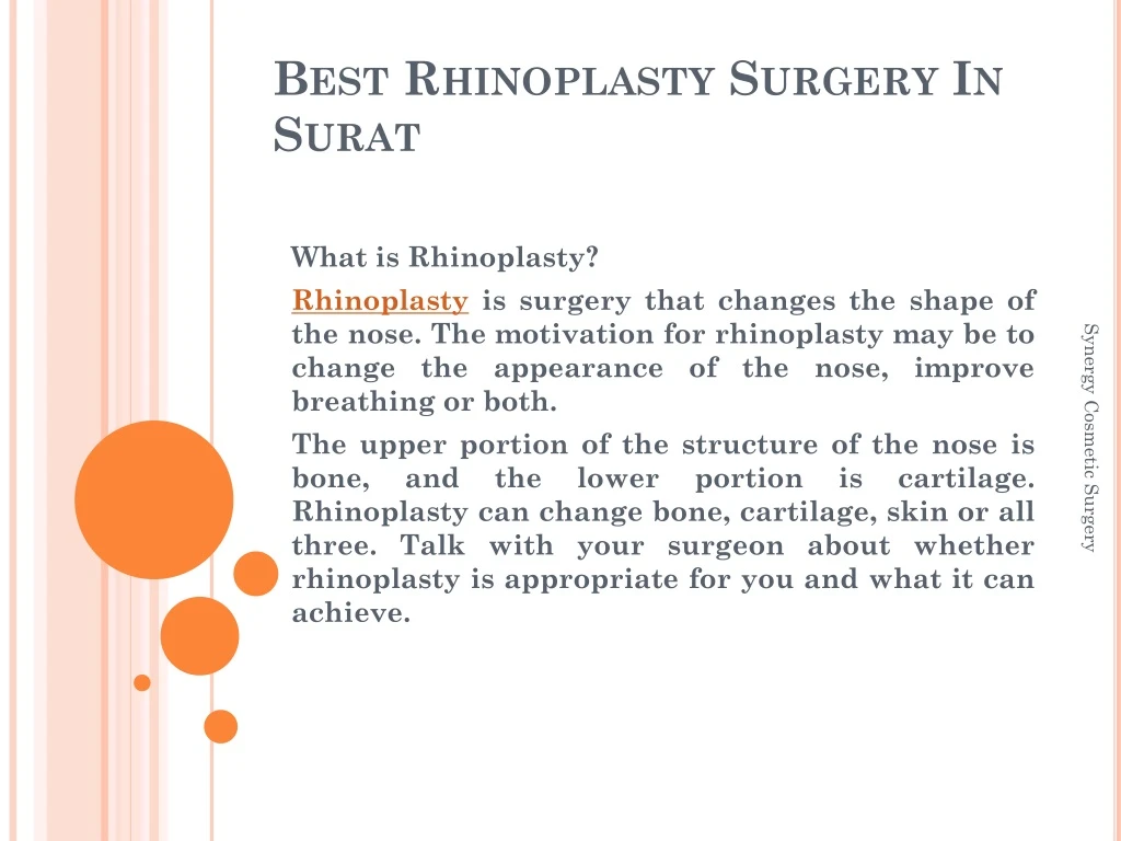 best rhinoplasty surgery in surat