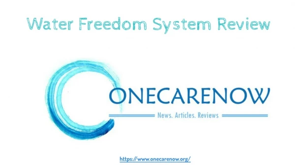 Water Freedom System Review