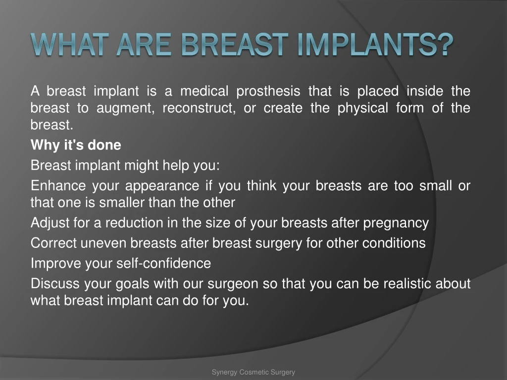 what are breast implants