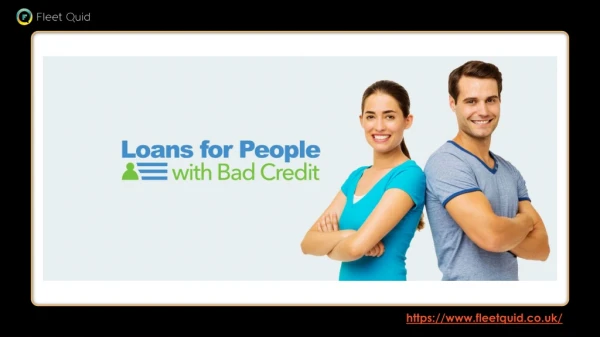 Features of Bad Credit Loans