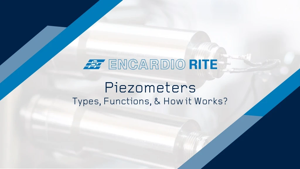 piezometers types functions how it works