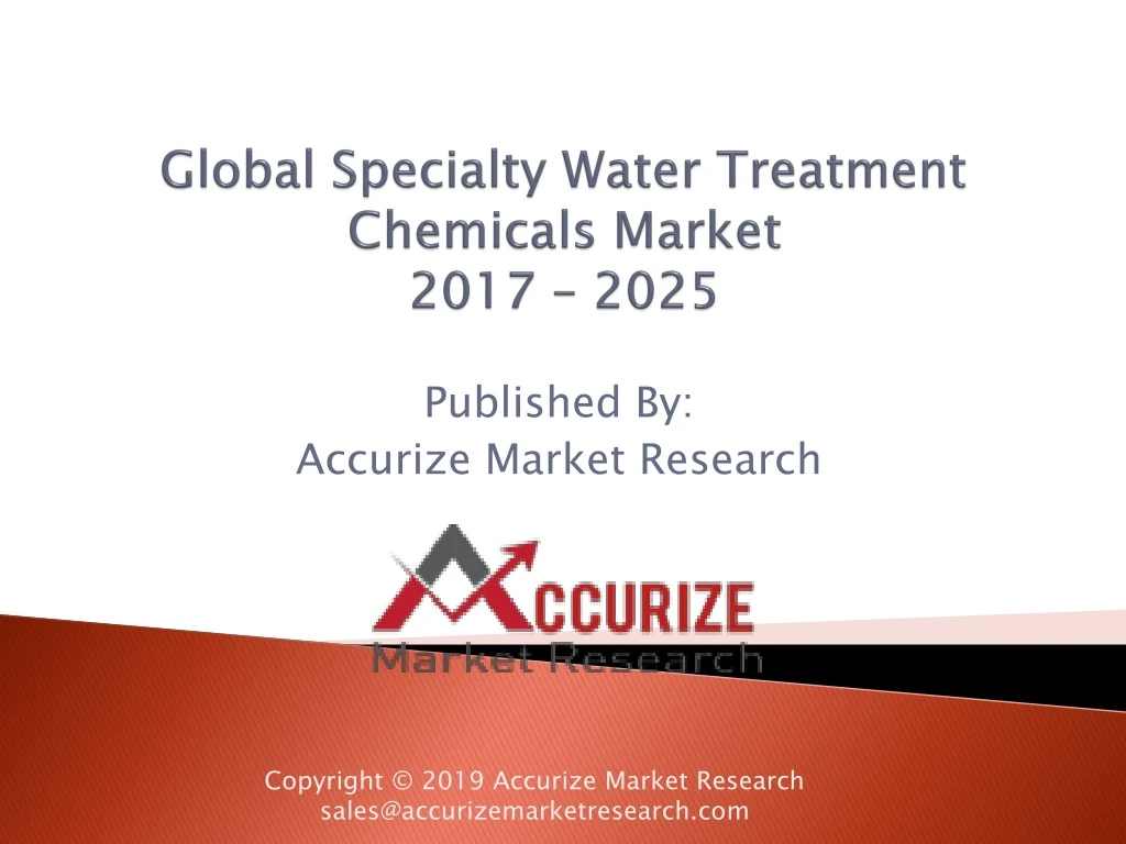 global specialty water treatment chemicals market 2017 2025