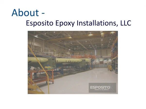 Esposito Epoxy Installations, LLC