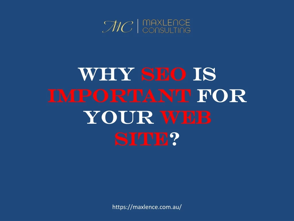 why seo is important for your web site