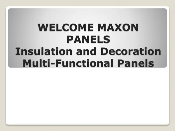 How to install multi functional wall panel?