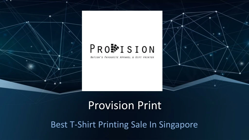 provision print