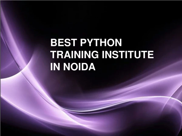 best python training institute in noida