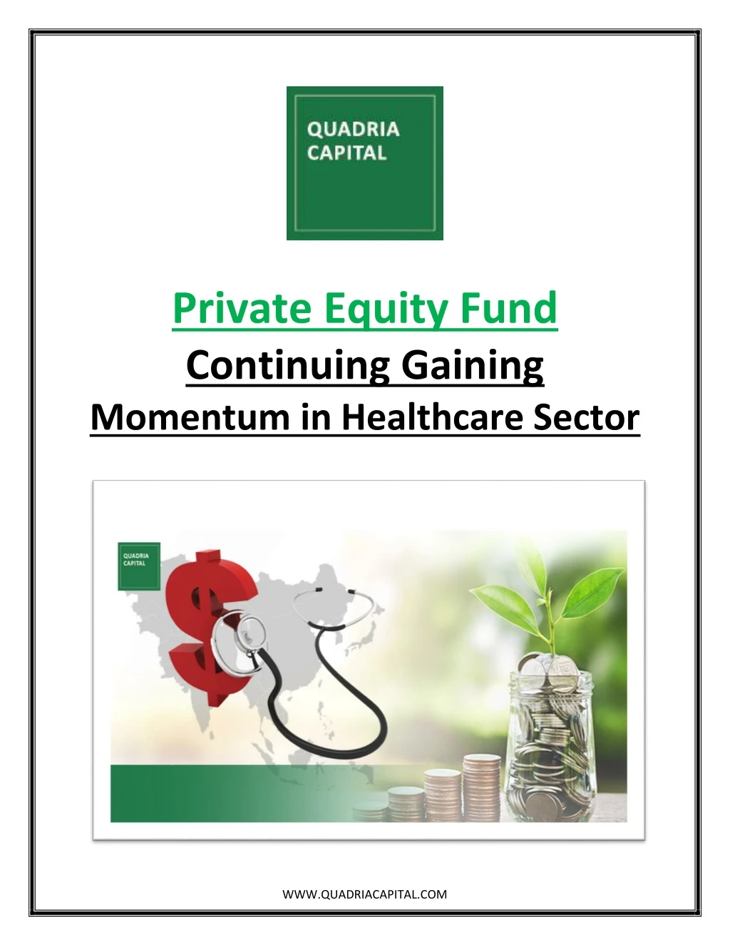 private equity fund continuing gaining momentum