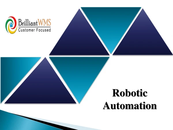 Robotic Automation in warehouse