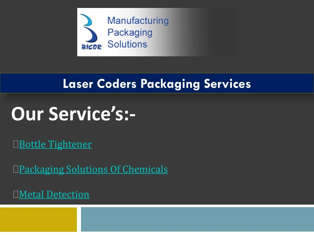 laser coders packaging services