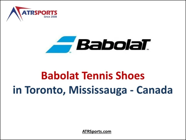 Babolat Tennis Shoes Store in Toronto, Mississauga Canada - ATR Sports