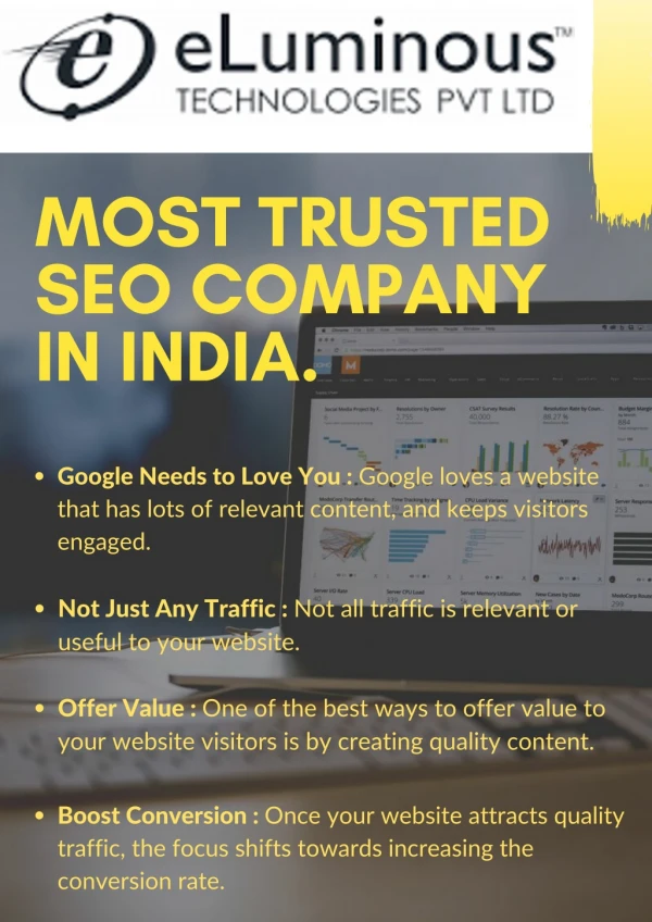 Most Trusted SEO Company In India | SEO Services India