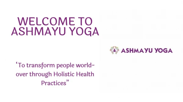 Residential Yoga Teacher Training In Bangalore– Ashmayu Yoga
