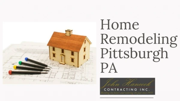 Home Remodeling Pittsburgh PA