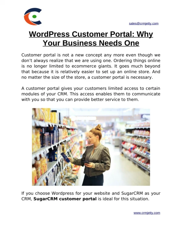 WordPress Customer Portal - Why Your Business Needs One
